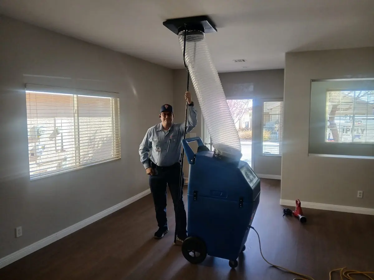 Professional Dryer Vent Cleaning work inside a Brook Park home